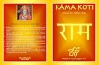 A book for Likhita Japa - WordPress.com€¦ · • After completion of a Rama Koti book, if one has an opportunity, a holy person should be fed. • After completion of each book,