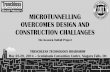 MICROTUNNELLING OVERCOMES DESIGN AND CONSTRUCTION CHALLANGES · MICROTUNNELLING OVERCOMES DESIGN AND CONSTRUCTION CHALLANGES The Keswick Outfall Project . PRESENTATION OUTLINE ...