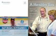 SATURDAY, NOVEMBER 5 · Book Tour. Test your CrossFit ... guide for patients to learn about their condition and take charge of their mobility. ˜ ey’re also here to advise patients