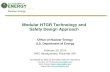 Modular HTGR Technology and Safety Design Approach · 2018-04-06 · Modular HTGR Technology and Safety Design Approach Office of Nuclear Energy U.S. Department of Energy . February