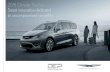 2018 Chrysler Pacifica Smart innovation dedicated to … · 2018-04-30 · commuter — you’re a traveler, teacher, worker, fixer, breadwinner, trusted caregiver and so much more