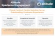 FLY Altitude Xperience Engagement€¦ · contact center roles, such as agents and supervisors. OMNICHANNEL CONTACT MANAGEMENT Provides a seamless, personalized engagement throughout