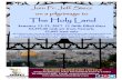 The Holy Land - Select International Tours · The Holy Land January 12-22, 2017 11 faith filled days $3,295.00 with air from Newark, $2,095 land only All inclusive price: air, land,