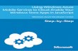 Using Windows Azure Mobile Services · Windows Azure Mobile Services is a Windows Azure service offering designed to make it easy to ... As part of this tutorial, you create a new