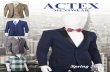 ACTEXactexmenswear.com/wp-content/themes/Actex/pdf/2017... · TUXEDO YS81B Size Range: 34R-52R 38L-52L 34S-46S Slim Fit 2 PC Tuxedo Poly Gabardine Single Breasted Jacket with Center