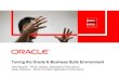 Tuning the Oracle E-Business Suite EnvironmentTuning the Oracle E-Business Suite Environment Isam Alyousfi –Senior Director, Applications Performance ... Oracle E-Business Suite