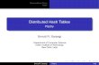 Distributed Hash Tables - Pastrysrsarangi/courses/2014/csl8602014/...It contains arouting table,neighborhood table, and aleaf set Structure of the routing table Routing Table 2 b-1