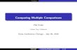 - Comparing Multiple Comparisons - Stata · Comparing Multiple Comparisons Phil Ender Culver City, California Stata Conference Chicago - July 29, 2016 Phil Ender Comparing Multiple