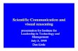 Scientific Communication and visual reasoningdelittle/scientific...• The Visual Display of Quantitative Information (1983) • Visual Explanations (1997) Tufte’s program • “Modern