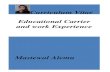 Curriculum Vitae Educational Carrier and work Experienceeitex.bdu.edu.et/sites/eitex.bdu.edu.et/files/Mastewal Alemu cv.pdf · Dates 01/10/20013 - 27/06/2016 Title of qualification