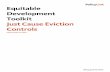 Policylink Equitable Development Toolkit Just Cause Eviction … · 2014-04-25 · Policylink Equitable Development Toolkit Just Cause Eviction Controls 1 . Policylink Equitable Development