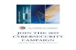 JOIN THE 2015 CYBERSECURITY CAMPAIGN · JOIN THE 2015 CYBERSECURITY CAMPAIGN Improving Today. Protecting Tomorrow ™ 2 Cybersecurity has emerged as a top priority for the U.S. Chamber.