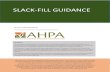 AHPA Slack-Fill Guidance SLACK-FILL GUIDANCE PDFS/AHPA_Slack-Fill...AHPA Slack-Fill Guidance 1 January 2019 SLACK-FILL GUIDANCE January 2019 (Revised) Prepared by the American Herbal