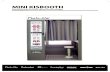 MINI KISBOOTH - Fotoautomaten, Selfie Booth, REVOLUTION …€¦ · MINI KISBOOTH Small photo booth, great technology. MINI KISBOOTH Photo-Me International plc, Registered number
