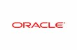 Oracle’s Spatial Technologies · Spatial Data Spatial Analysis Through SQL Oracle10g Core Spatial Capabilities SELECT a.customer_name, a.phone_number FROM policy_holders a WHERE