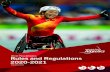 World Para Athletics Rules and Regulations 2020-2021 · 2020-02-27 · World Para Athletics Rules and Regulations 2020-2021 Changes to these Rules and Regulations . Please note that