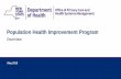 Population Health Improvement Program - New York State … · 2015-06-09 · May 2015 | Population Health Improvement Program Overview 7 PHIP Lead Organizations Capital District Healthy