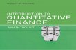 Introduction to Quantitative Finance1.5.1 Truth Tables 10 1.5.2 Framework of a Proof 15 1.5.3 Methods of Proof 17 The Direct Proof 19 Proof by Contradiction 19 Proof by Induction 21
