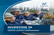 INVESTING IN OUR PEOPLE - Sasol · investment in our people activities for the financial year 1 July 2017 to 30 June 2018. Sasol is a global integrated chemicals and energy company.