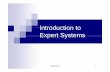 Introduction toIntroduction to Expert SystemsExpert seem5750/Lecture_1.pdfآ  The Artificial Intelligence
