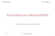 Finite Difference Method (FDM) · Bibliography on Finite Difference Methods : A. Taflove and S. C. Hagness: Computational Electrodynamics: The Finite-Difference Time-Domain Method,Third