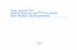 User guide for Nokia Xpress-on Fun shell (for Nokia 3220 ...download-support.webapps.microsoft.com/files/support/apac/phone… · User guide for Nokia Xpress-on TM Fun shell (for