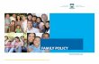 FAMILY POLICY - ville.mont-royal.qc.ca › sites › default › ... · Royal’s interests, needs and trends, we have designed and then adopted a vision. This vision will help guide