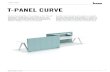 T-PANEL CURVE€¦ · (no plastic cover for the top slot) T-Panel Curve on LeVeL TWIn & LeVeL PURe TWIn family, ... PANEL TYPES LATERALLY/ FRONT / LEFT AND RIGHT SIDE T-Panel Curve