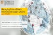Managing Future Risk in International Supply Chains June ...€¦ · Managing Future Risk in International Supply Chains June 20, 2019 ... Cambridge Risk Centre Global Risk Index