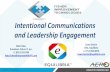 Intentional Communications and Leadership … Intentional Communications and Leadership Engagement Rob Fisher President, Fisher IT, Inc. +1 802-233-0760 Rob.Fisher@ImproveWithFIT.com