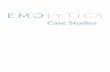 Case studies EN - Emolytics · -Evaluate at a glance the health of our website. -Analyze the results easily -Share and export the results Results As results, we-Gathered useful knowledge