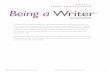 GRADE 1 SCOPE AND SEQUENCE Being a Writer€¦ · In the Being a Writer program at grade 1, there are eight units, designed to be taught in order. The units vary in length from one