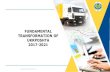 FUNDAMENTAL TRANSFORMATION OF UKRPOSHTA 2017-2021 · FUNDAMENTAL TRANSFORMATION OF UKRPOSHTA 2017-2021 . Ukrposhta today «Ukrposhta» - appointed National Postal Operator with functions