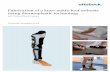 Fabrication of a knee-ankle-foot orthosis using ... · (see Page 5, Chapter "Assembling the System Ankle Joints" exploded view diagram items 4, 5 and 6). If required, use spacer washers