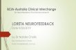 BCIA-Australia Clinical Interchange · Laura Koberda (2013) Pain Management Using 19-Electrode Z-Score LORETA Neurofeedback, Journal of Neurotherapy, 17:3, 179-190, DOI: 10.1080/10874208.2013.813204