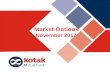 Market Outlook - Kotak Mahindra Bank · • Corporate banks –divergence lead high NPA, high provisioning pulls down earnings, PSU recap likely to further help corporate banks to