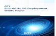 GTI Sub-6GHz 5G Deployment Whitepaper - Global Td-Lte ......GTI Sub-6GHz 5G Deployment White Paper 2 GTI Sub-6GHz 5G Deployment White Paper Version: V1.0 Deliverable Type Procedural