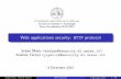 Webapplicationssecurity: HTTP protocolsecurity.di.unimi.it/sicurezza1314/slides/web1.pdf · Università degli Studi di Milano FacoltàdiScienzeeTecnologie AnnoAccademico2013/2014