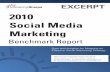 2010 Social Media Marketing BR - images.template.net · Note: This is an authorized excerpt from the full MarketingSherpa 2010 Social Media Marketing Benchmark Report. To download