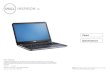 Inspiron 15r 5521 Specifications - Dell...1 USB 2.0 port (supports Windows debugging) Connect peripherals such as storage devices, printers, and so on. Provides data transfer speeds
