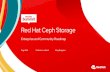 Red Hat Ceph Storagepeople.redhat.com/~flucifre/talks/Red Hat Summit 2020 — Ceph Stor… · •RocksDB journaling 2018 RHCS 2.5 9 STRATEGIC ROADMAP — SUBJECT TO CHANGE CEPH STORAGE