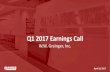 Q1 2017 Earnings Call - s1.q4cdn.com › 422144722 › files › doc... · Q1 2017 Adjusted Results – United States ($ in millions) Q1 2017 Q1 2016 % vs. PY Sales $ 1,953 $ 1,966