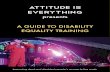 ATTITUDE IS EVERYTHINGattitudeiseverything.org.uk/uploads/general/... · Attitude is Everything improves Deaf and disabled people’s access to live music by working in partnership