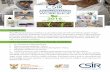 29 May – 3 June - CSIRbiomanufacturing.csir.co.za/wp-content/uploads/2016/03/...29 May – 3 June WORKSHOP AGROPROCESSING CSIR 2016 OVERVIEW The CSIR agro-processing workshop is