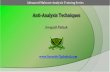 Advanced(Malware(AnalysisTrainingSeries - ZenK-Security . cracking... · Advanced Malware Analysis Training !!!!! This presentation is part of our Advanced Malware Analysis Training