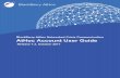 BlackBerry AtHoc Account User Guide · AtHoc Account User Guide Release 7.3, October 2017. ... l For users who do not respond to alerts, manually set status based on other communication