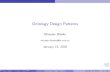 Ontology Design Patterns - cvut.czOntology Design Patterns Ontology Design Pattern Catalogues Overview of ontology design pattern catalogues Most known public ODP catalogues are :
