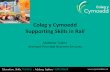 Coleg y Cymoedd Supporting Skills in Rail - Peloton Events › cymoedd-wtc2019-presentation.pdf · Presentation Aim • Outline how ... Excellence • Apprenticeship Frameworks and
