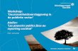 Workshop: Duurzaamheidsverslaggeving in de publieke sector’ · FIDO –12.01.2016 INTRODUCTION PROJET PILOTE @ GRI (2014)-But: donner aux services publics un instrument-> la mise