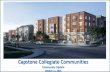 Capstone Collegiate Communities - Relationsrelations.gmu.edu/wp-content/uploads/2018/10/... · Capstone Collegiate Communities ... •Capstone Collegiate Communities (“Capstone”)-